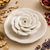 Ceramic Rose Incense Holder – Handcrafted in Khurja