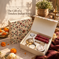 Moksae Sthira Pure Brass Dhuni Fumer & Frankincense Resin Gift Set
