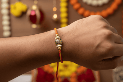 Crystal Rakhi — Handmade luxury - MoksaeCrystal Rakhi — Handmade luxury