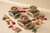 Hand-Painted Ceramic Havan Cup Stand — Floral Collection