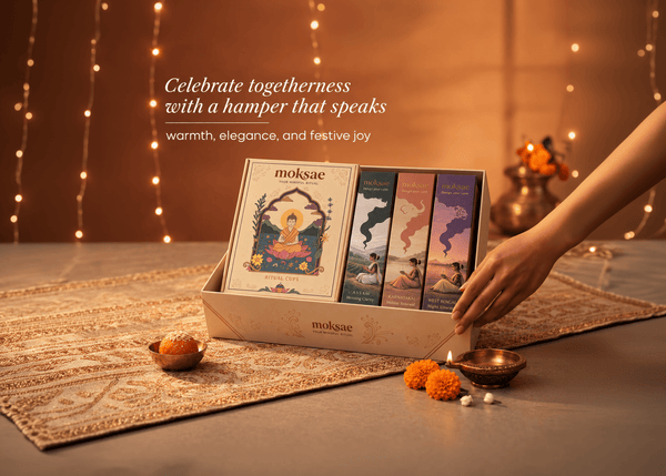 Moksae Festival Gift Combo — Herbal Incense & Sambrani Set