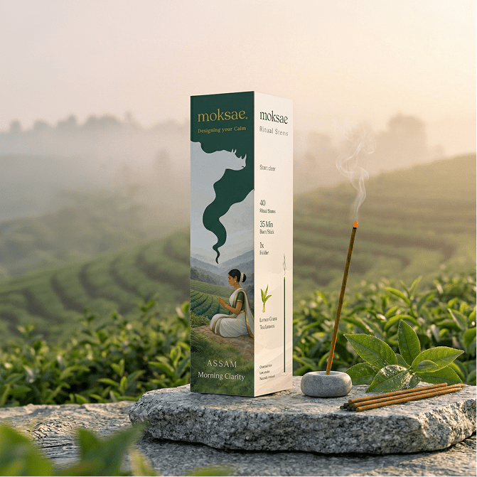 RITUAL STICK — ASSAM (MORNING CLARITY) - MoksaeRITUAL STICK — ASSAM (MORNING CLARITY)