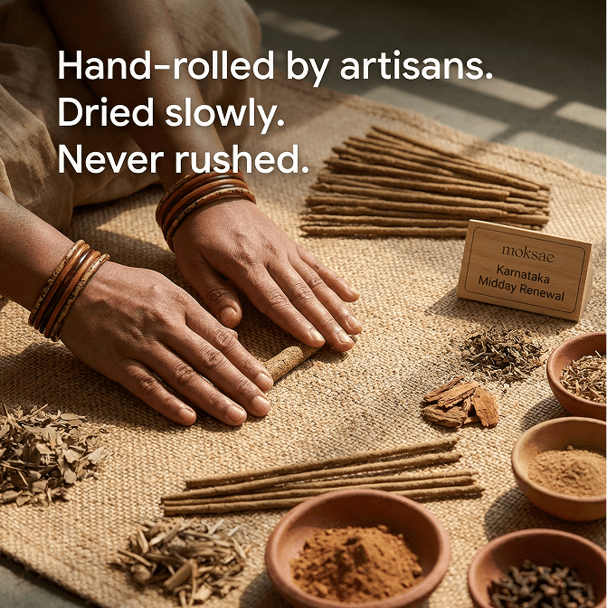 RITUAL STICK — KARNATAKA (MIDDAY RENEWAL) - MoksaeRITUAL STICK — KARNATAKA (MIDDAY RENEWAL)