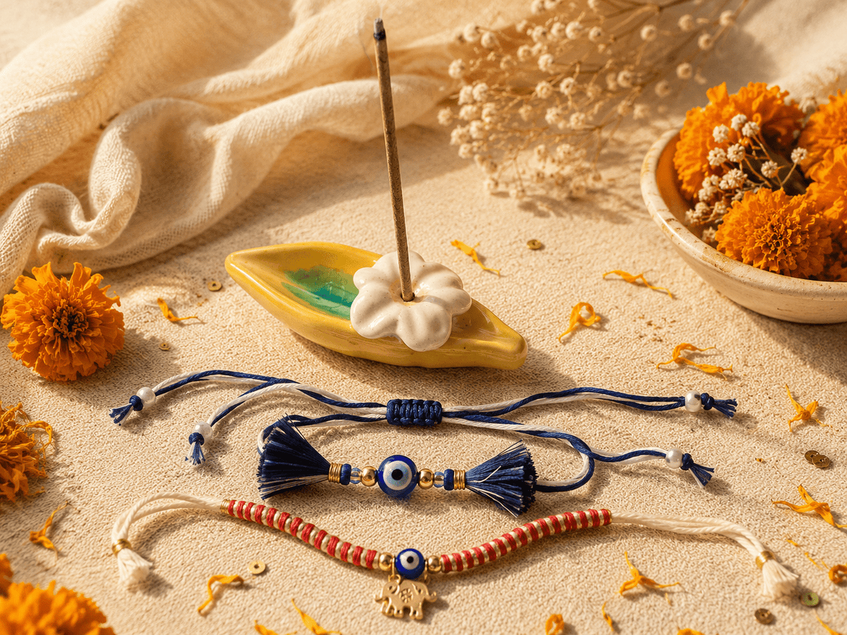 The Rakhi Bandhan Set - MoksaeThe Rakhi Bandhan Set